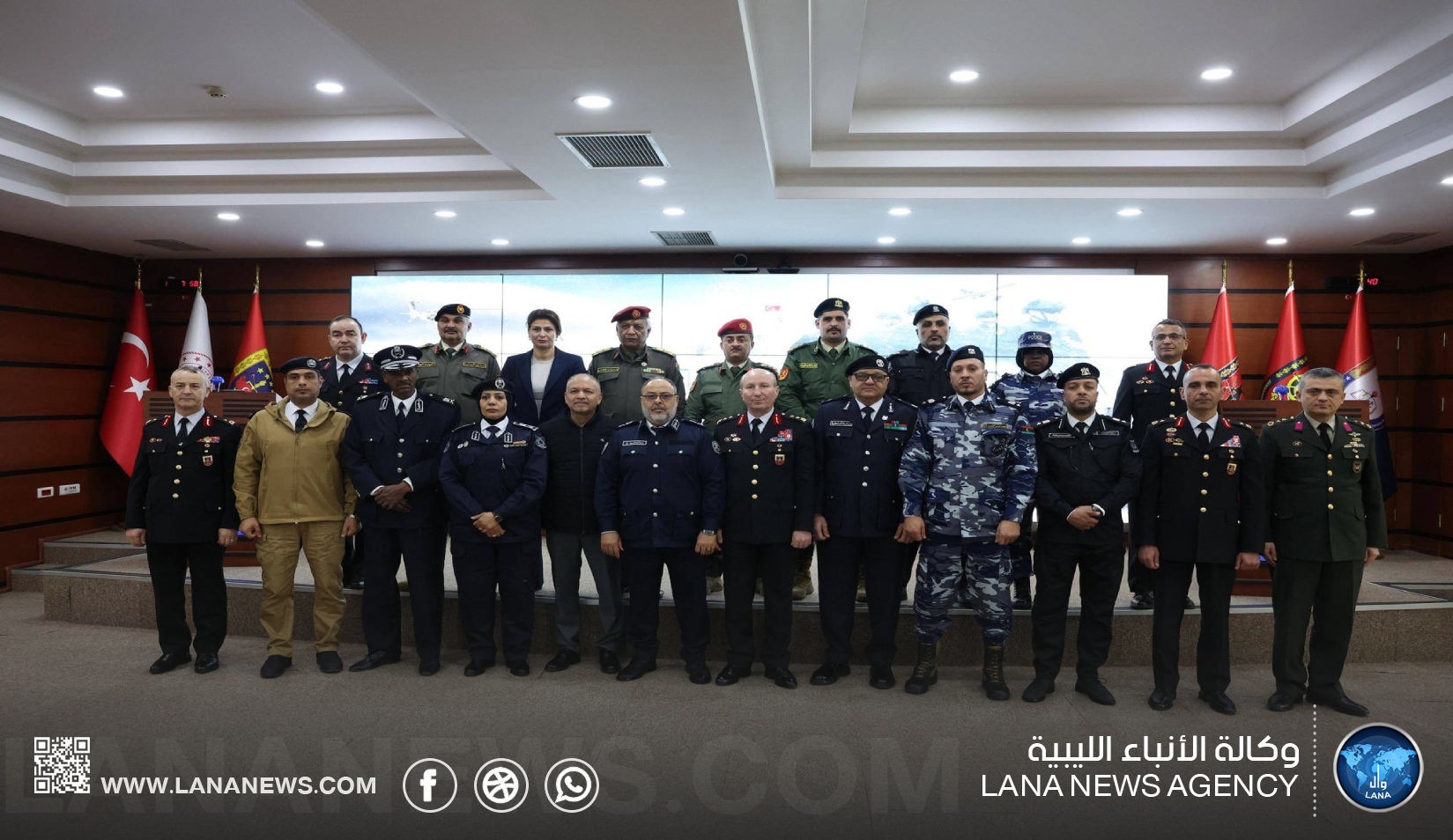ليبيا تشارك في زيارة رسمية إلى تركيا لتعزيز أمن الحدود ومكافحة الهجرة