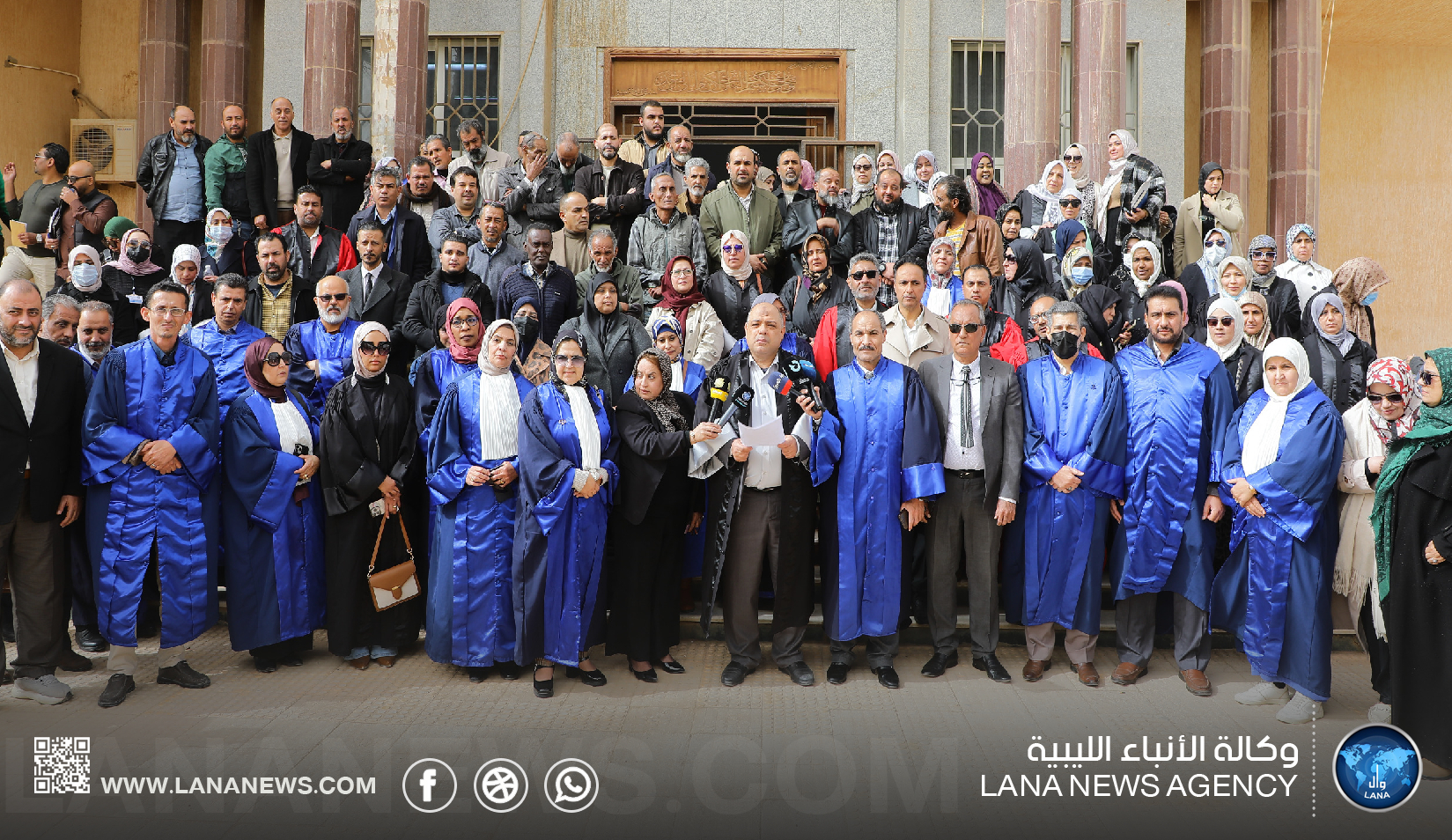 الهيئات القضائية ببنغازي تؤكد استقلال القضاء ووحدته