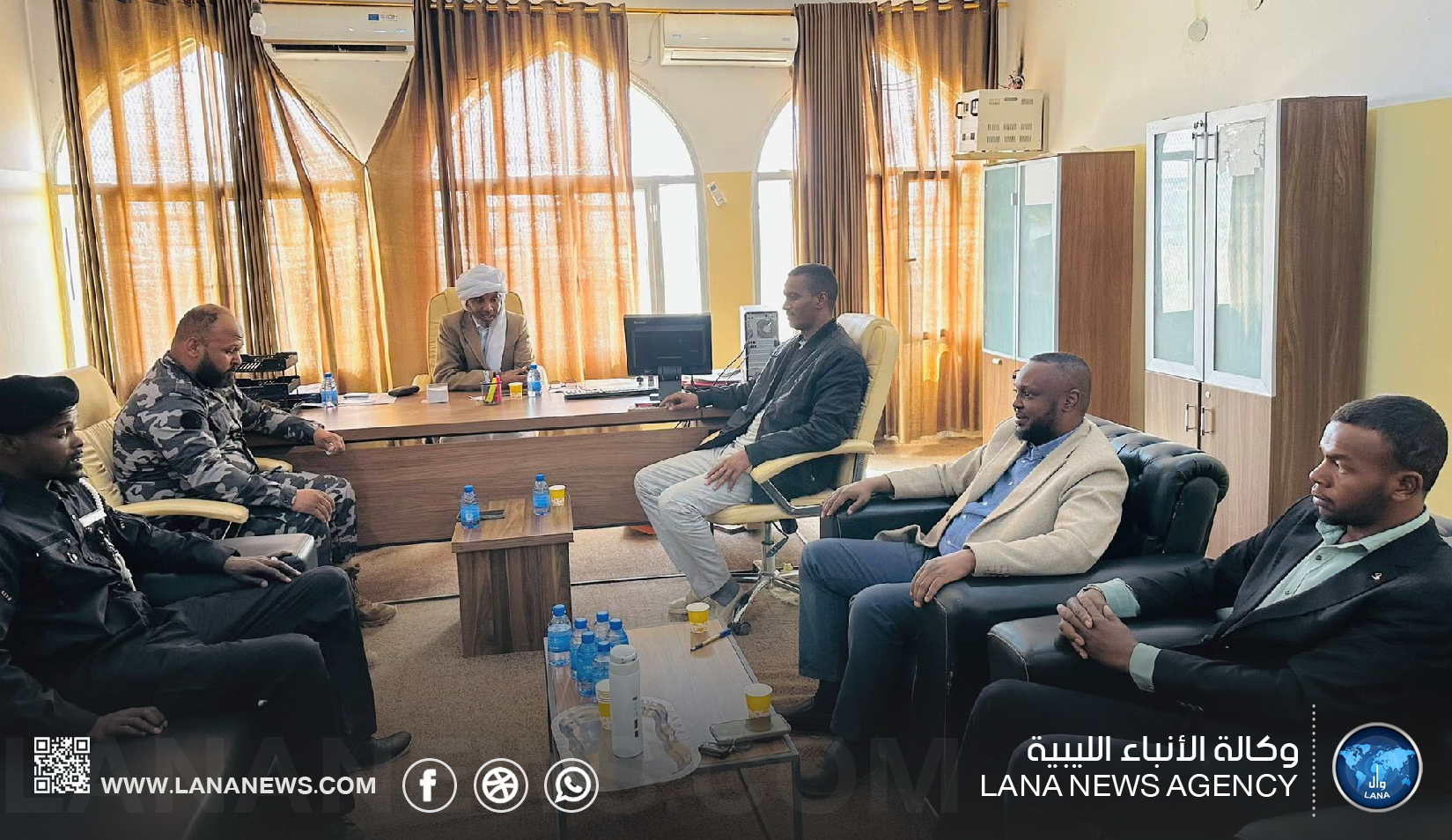 الأجهزة الأمنية بالقطرون تعزز الأمن والاستقرار المجتمعي