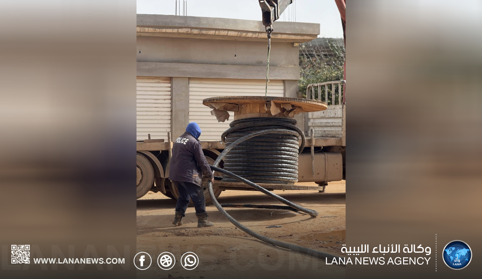 انطلاق مشروع لحل تذبذب الكهرباء بحي الكامبو بالمرج