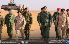 رئيس الأركان يتفقد وحدات القوات المسلحة بمنفذ التوم الحدودي