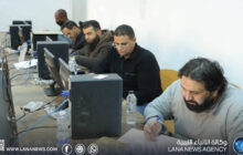 طلبة الهندسة الكهربائية والإلكترونية يؤدون الامتحان الشامل