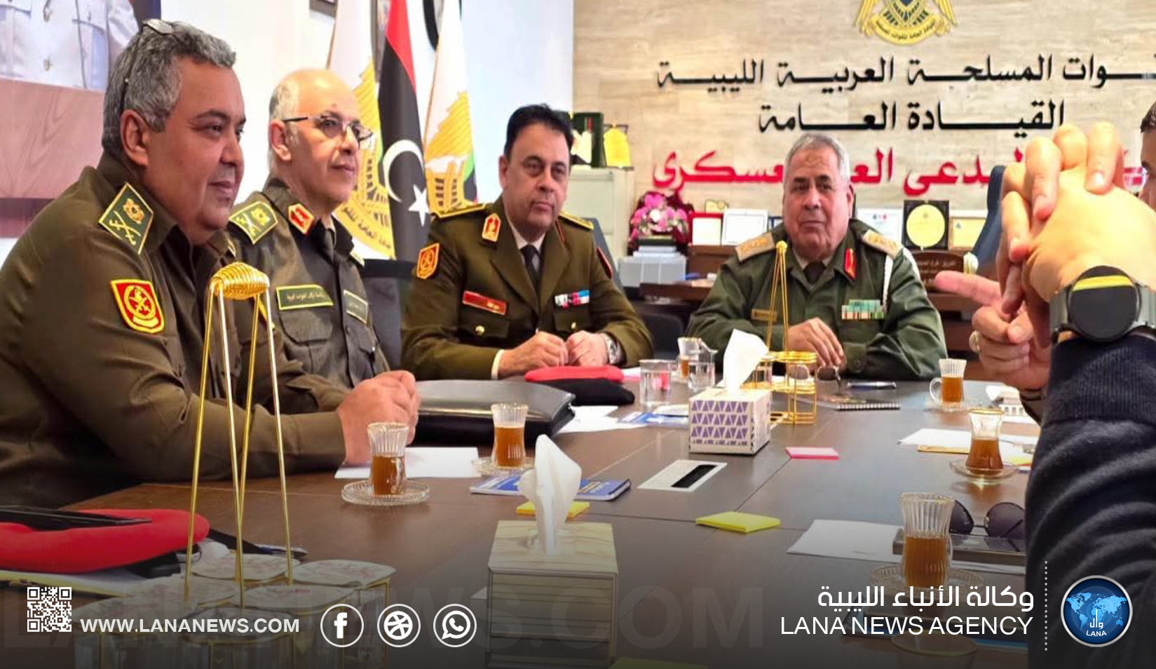 عقد أول اجتماع للجنة المصالحة الوطنية ببنغازي