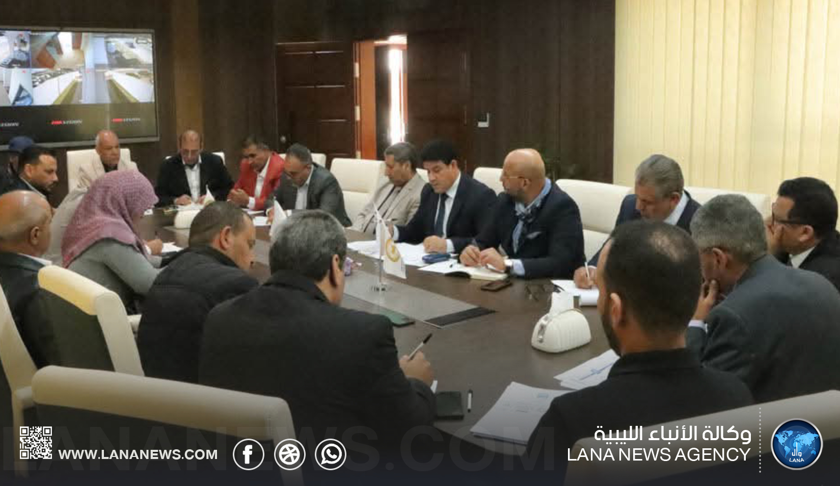 مناقشة التطوير التعليمي واستحداث تخصصات جديدة بجامعة سرت