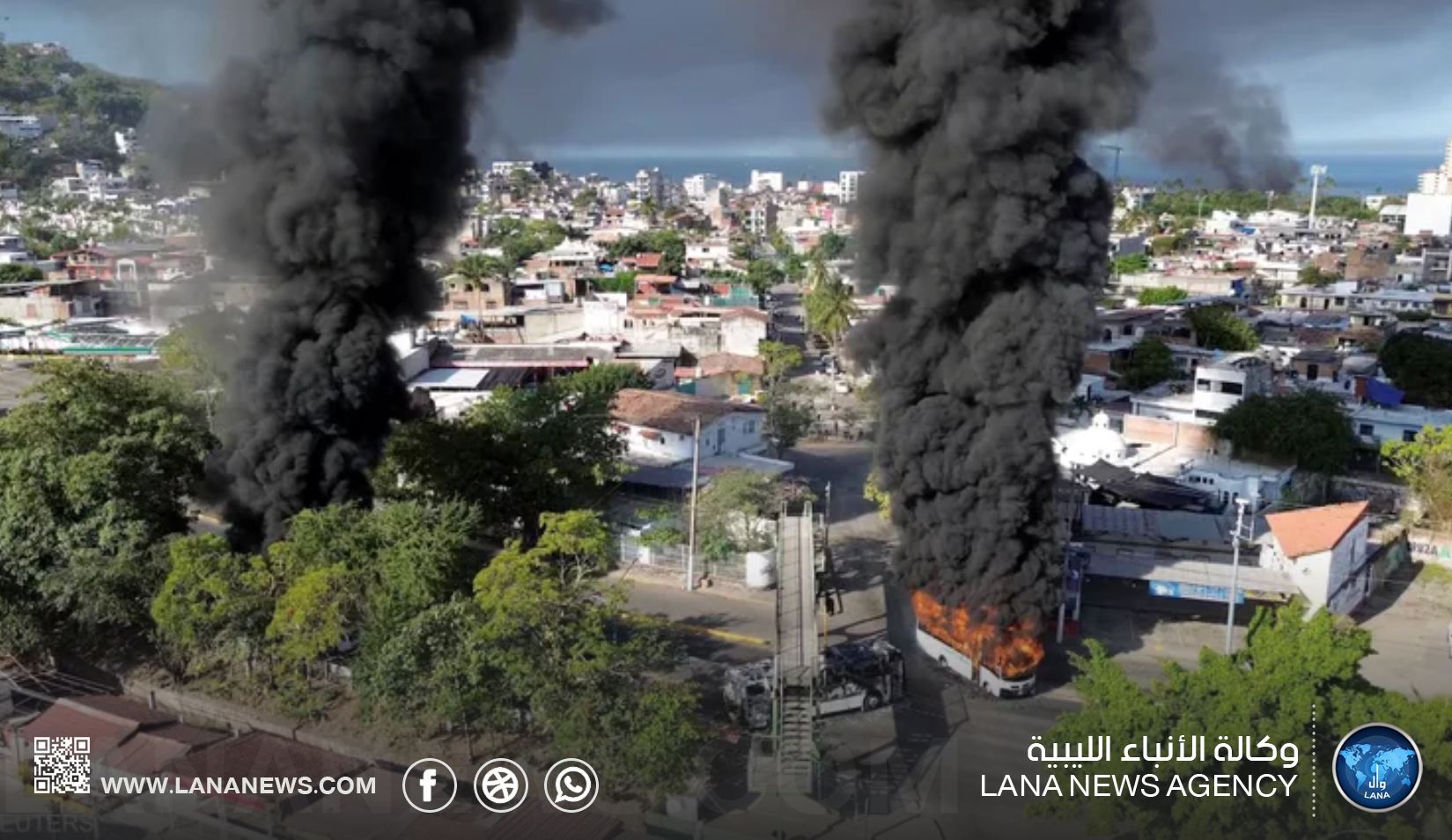 تصاعد أعمال العنف في المكسيك بعد مقتل أخطر زعيم للمخدرات