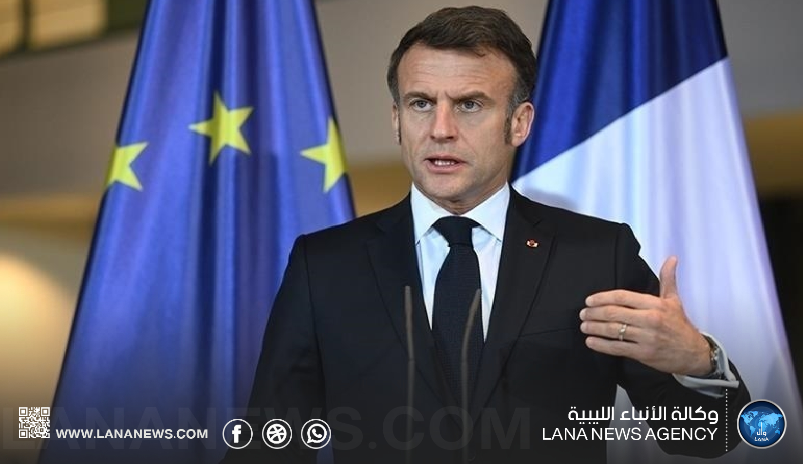 ماكرون يطالب باجتماع طارئ لوقف التصعيد على إيران