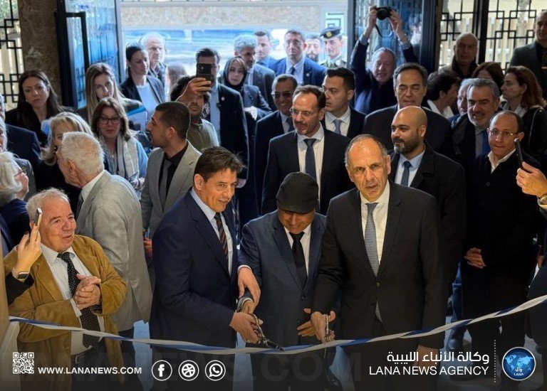 إعادة افتتاح القنصلية اليونانية بمدينة بنغازي