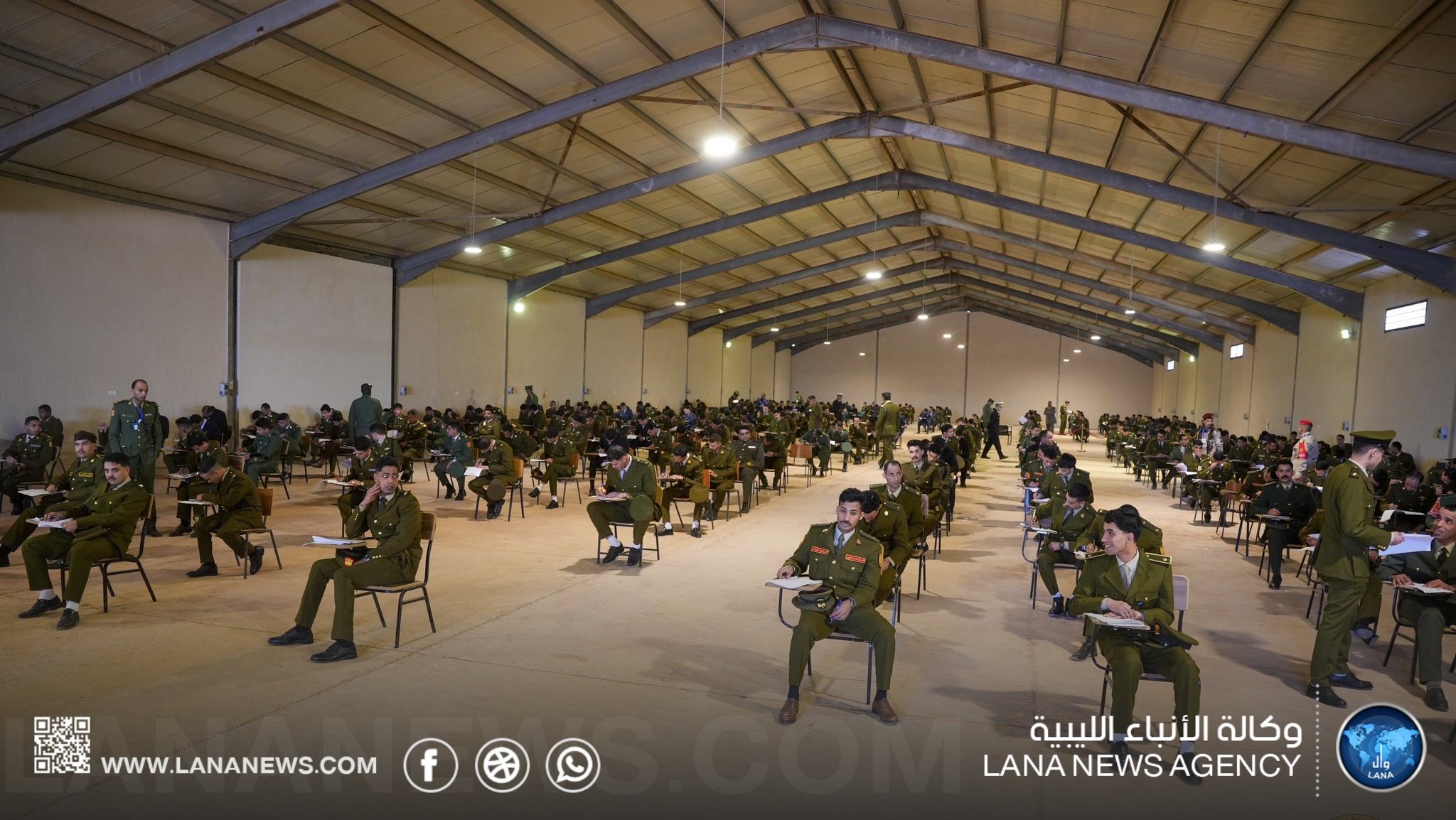 بدء امتحانات ترقية ضباط القوات المسلحة ببنغازي