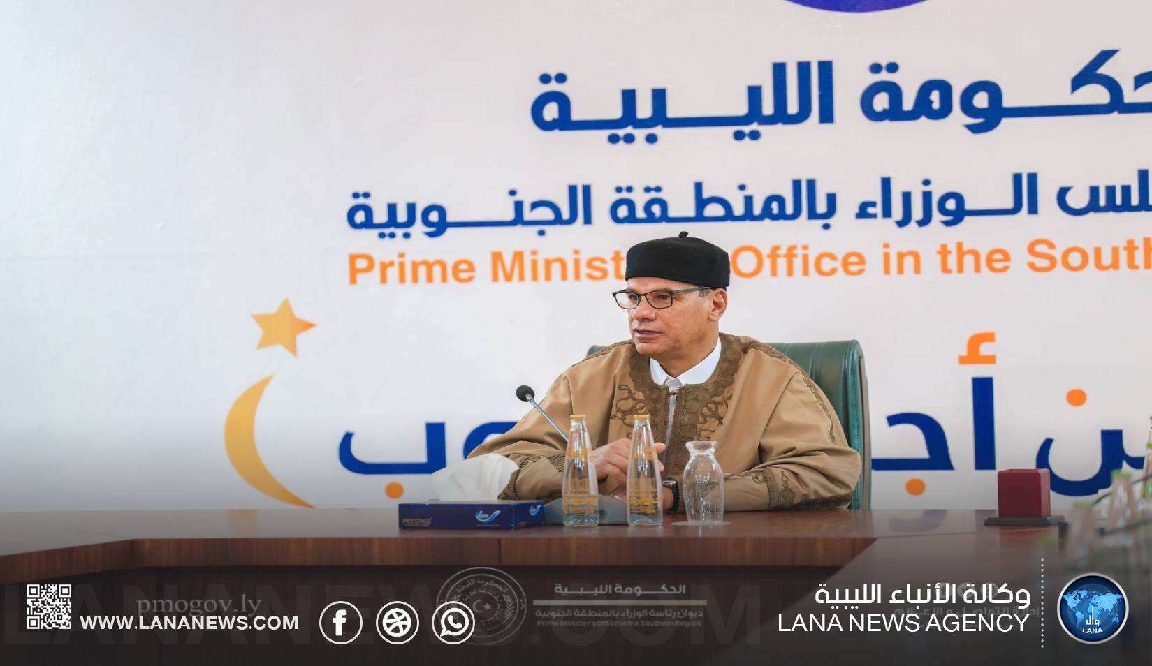 حومة: نسعى لتعزيز الاستقرار ومُواصلة البناء في مختلف المناطق