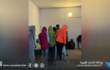 ضبط مصنع قوارب الموت ومهاجرين غير شرعيين في سرت