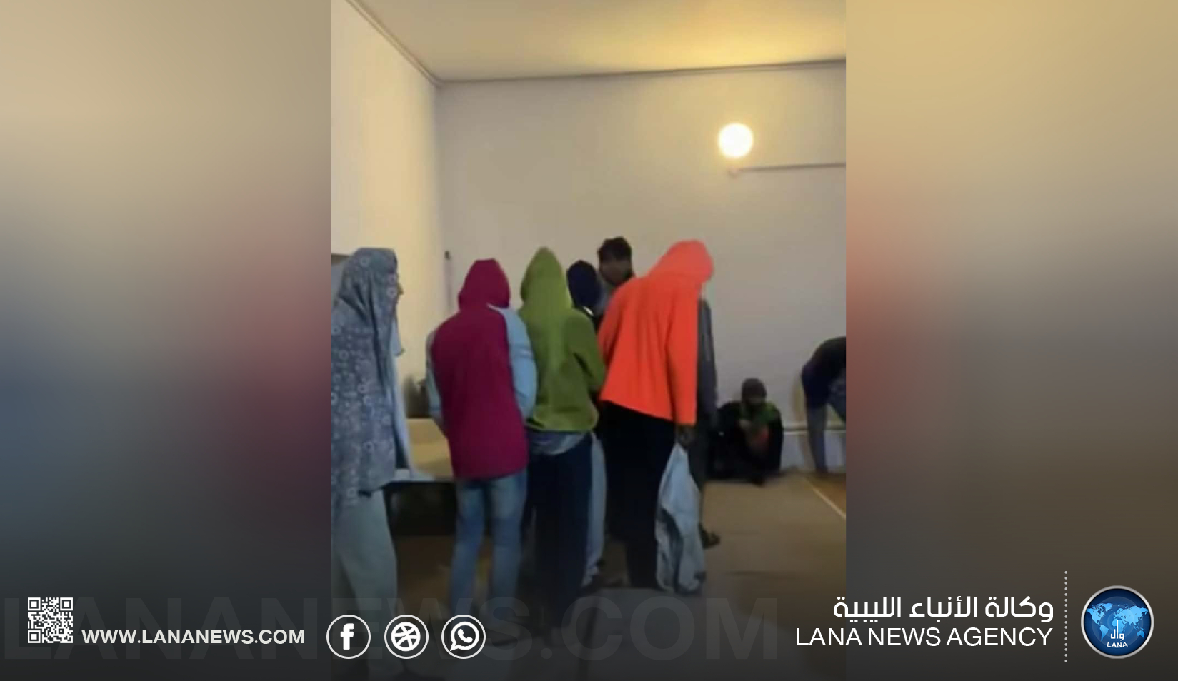 ضبط مصنع قوارب الموت ومهاجرين غير شرعيين في سرت