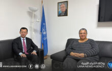 تيتيه تناقش مع السفير الصيني الأوضاع في ليبيا