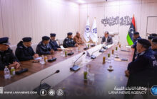 وزير الداخلية يبحث الأوضاع الأمنية في الجنوب الليبي
