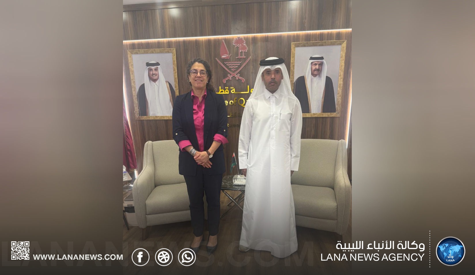 الأمم المتحدة وقطر تُؤكدان دعم العملية السياسية والاستحقاق الانتخابي الليبي