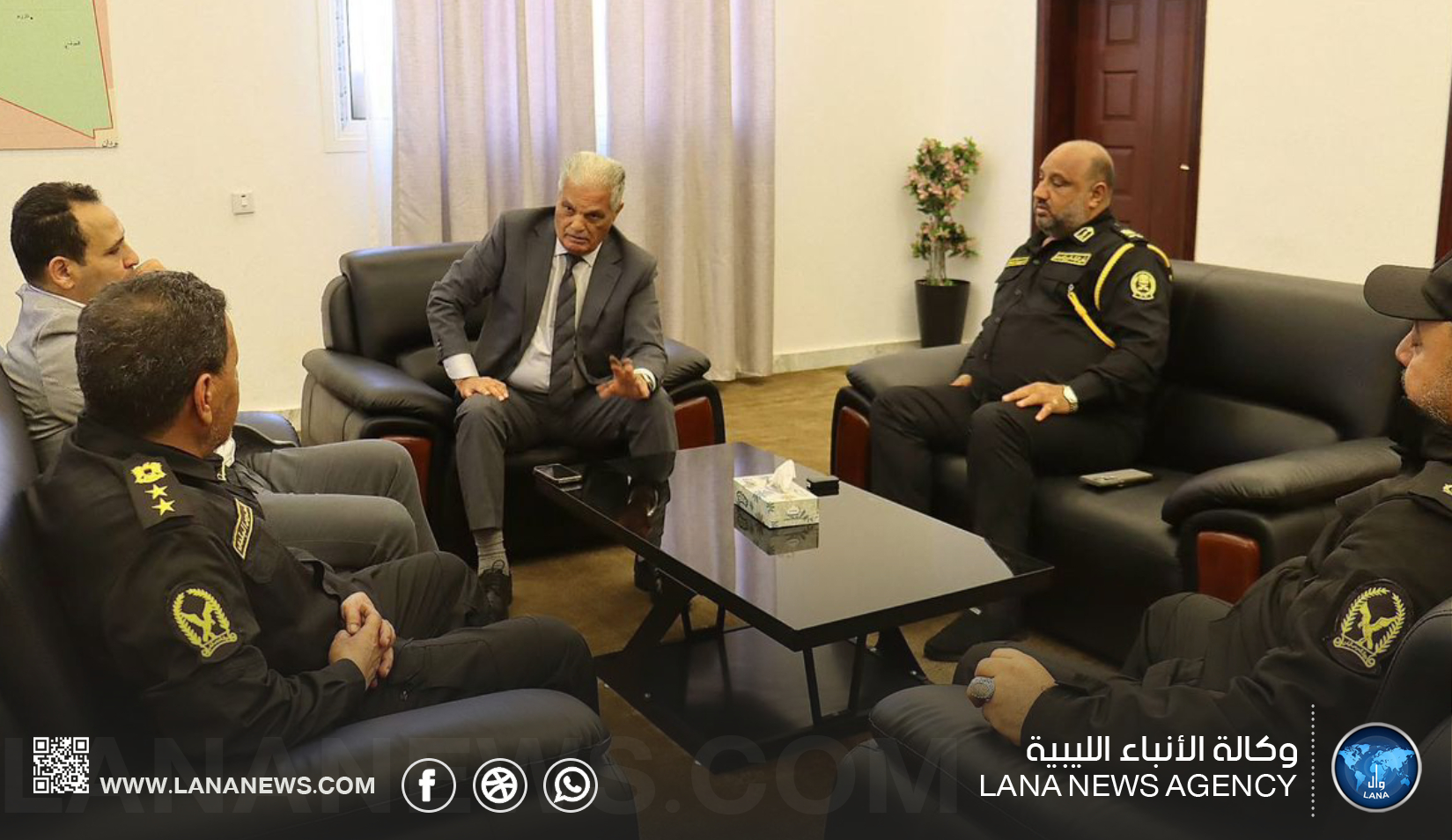 اجتماع بين التعليم العالي والحرس البلدي لمتابعة الجامعات الخاصة