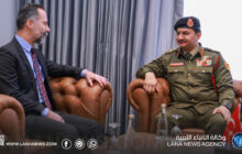 نائب القائد العام يستقبل السفير التركي