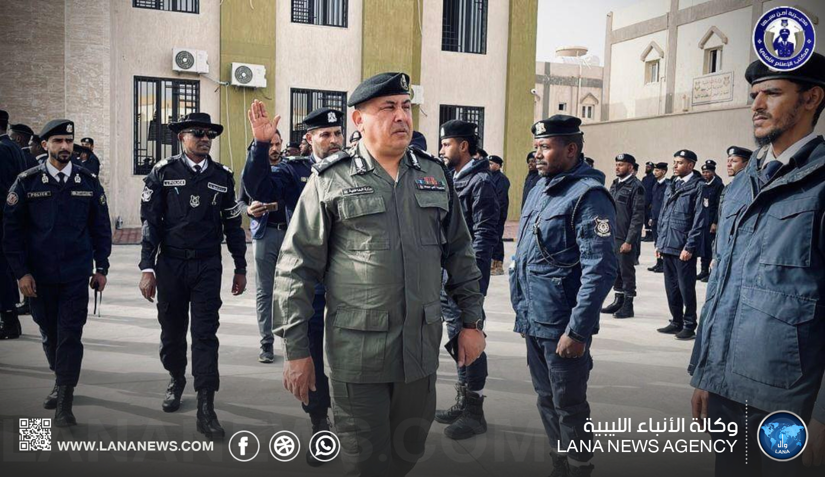 مدير أمن سبها يُشدّد على استتباب الأمن ومُتابعةِ تنفيذ الخُطط الميدانية