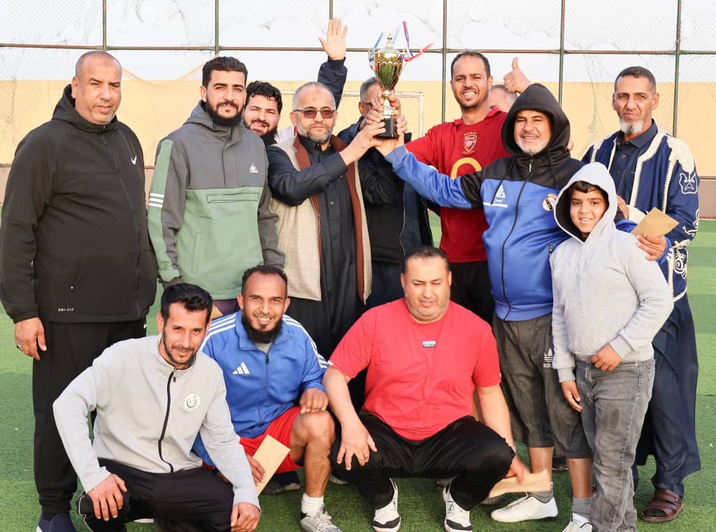 اختتام منافسات دوري لمة خير لكرة القدم بمحلة الأربعين في سرت
