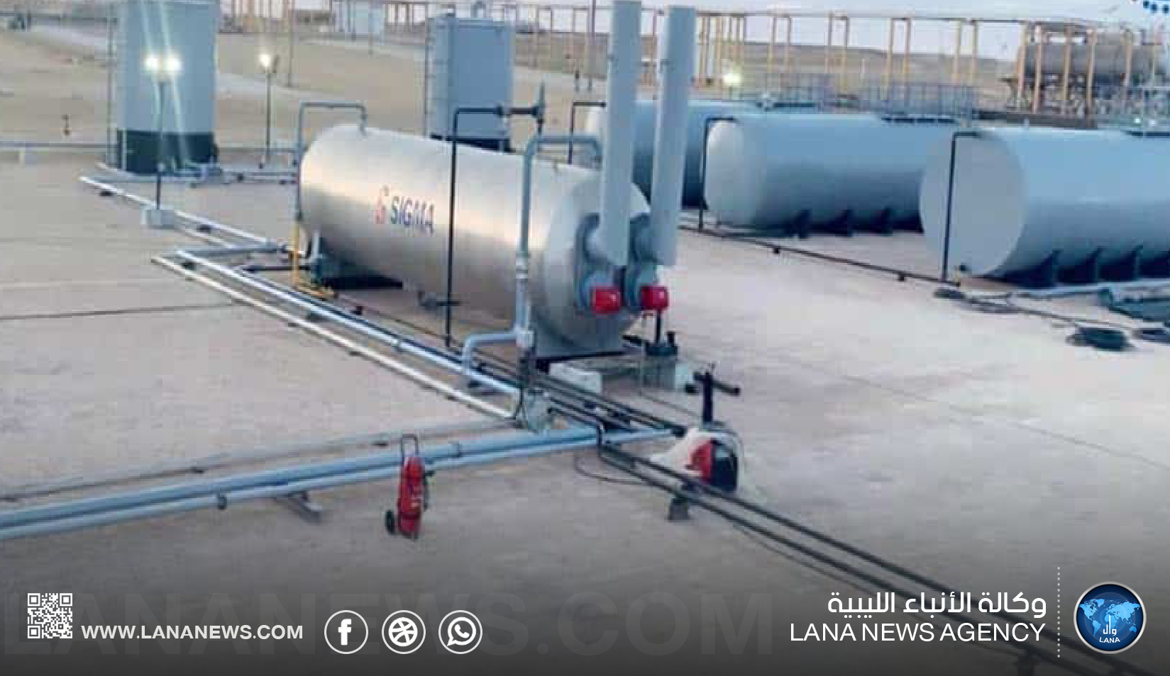 ارتفاع إنتاج حقل المبروك إلى مستويات قياسية