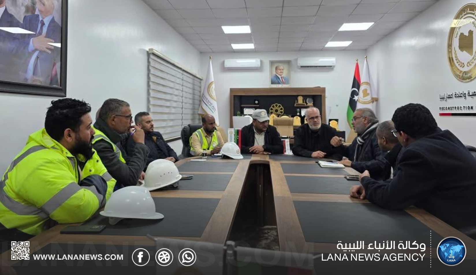 عميد سبها يناقش تحسين الخدمات البيئية بالمدينة