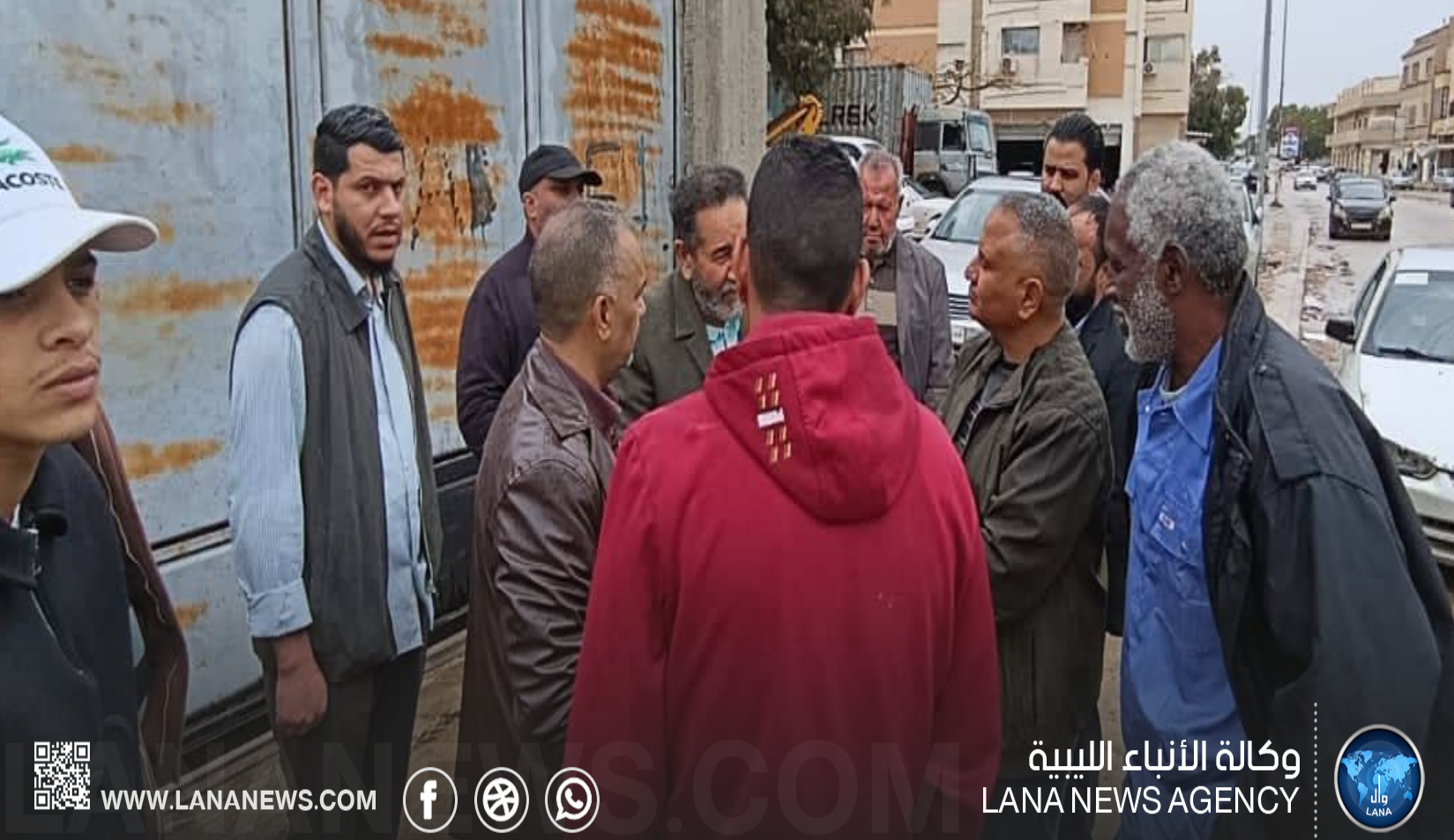 متابعة تطوير شبكة الصرف الصحي بحي الكيش