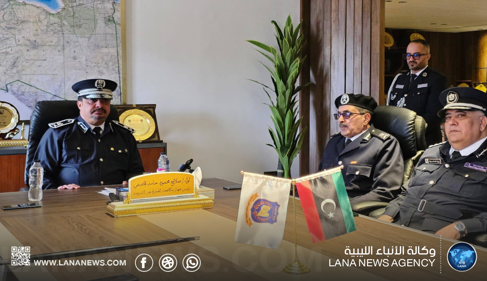 الخفيفي يشدد على حماية الحدود بالتنسيق مع القوات المسلحة