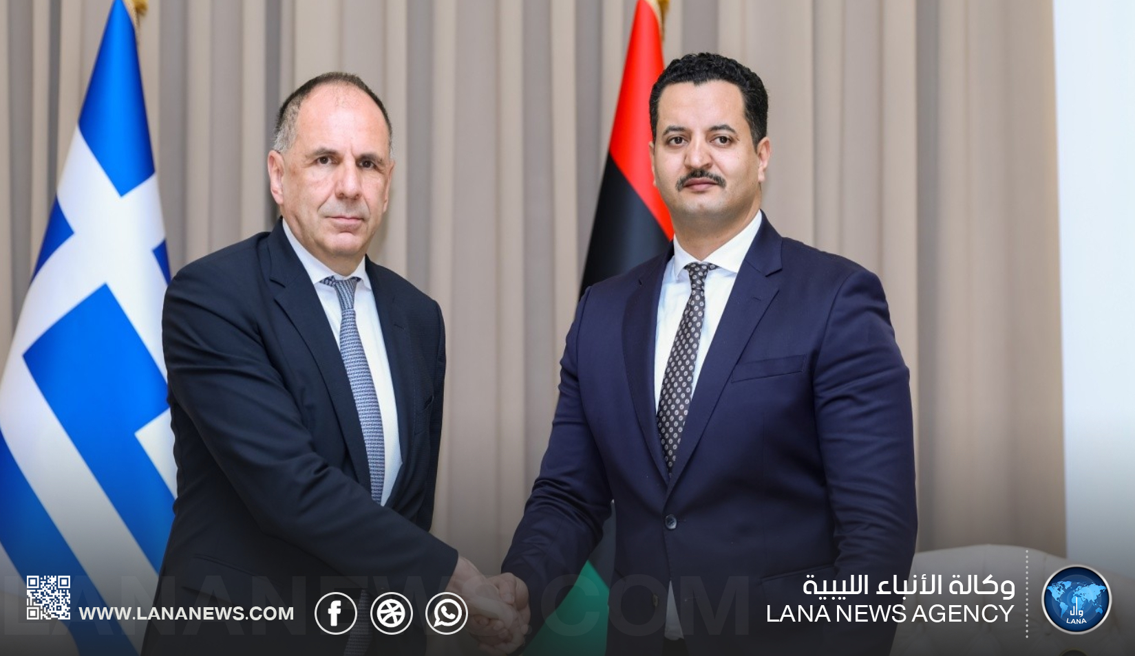 رئيس الأركان يبحث تطوير التعاون مع اليونان