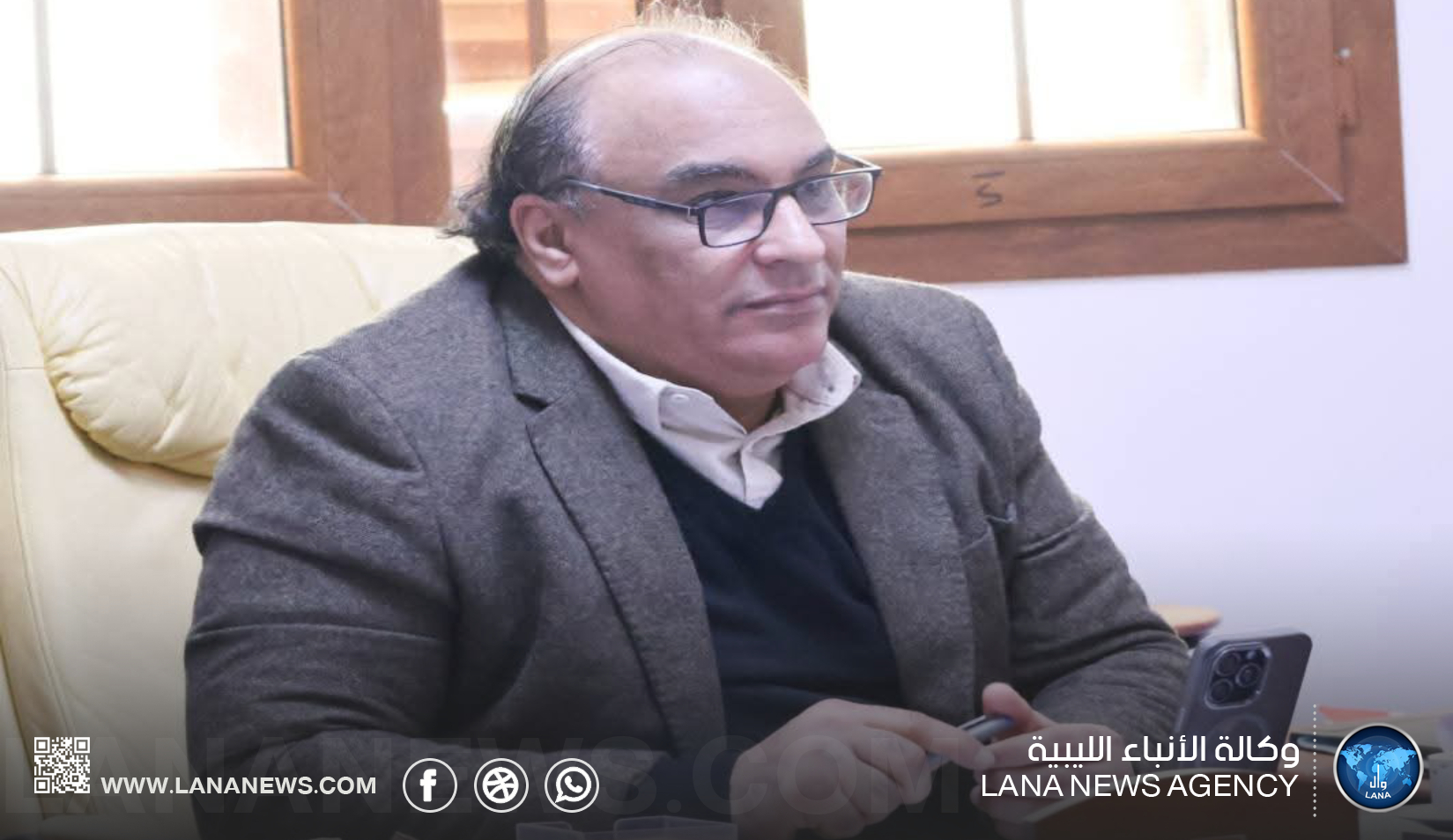 بحث مشاكل نقص الإمدادات المائية للمزارع بسرت