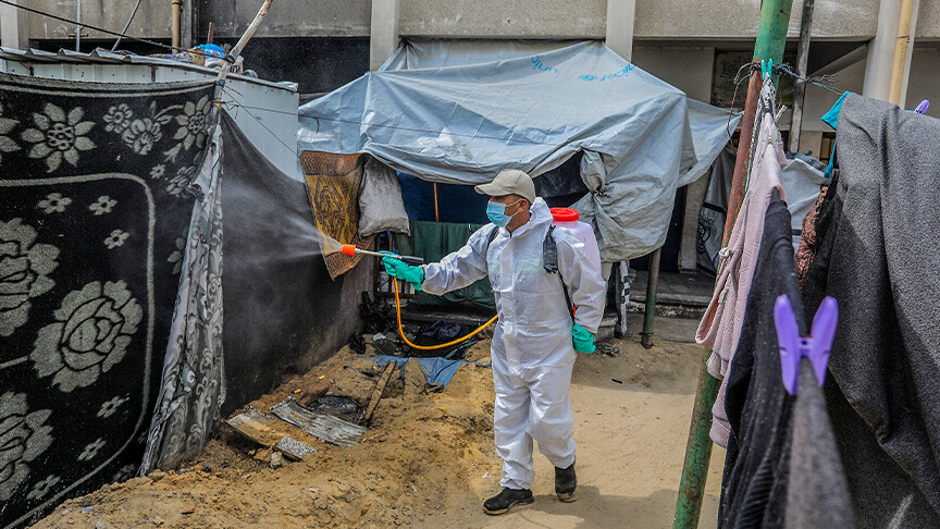 الصحة العالمية: 17 ألف إصابة بين نازحي غزة