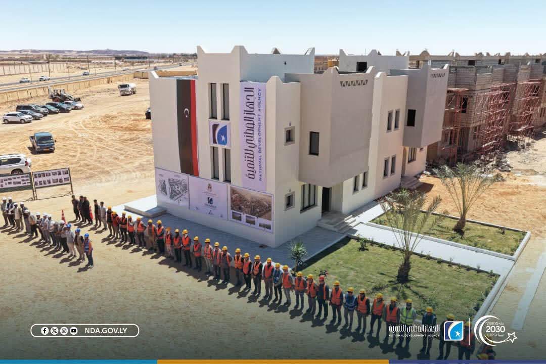 الجهاز الوطني للتنمية يبدأ تنفيذ مشروع “مدينة النخيل” في سبها