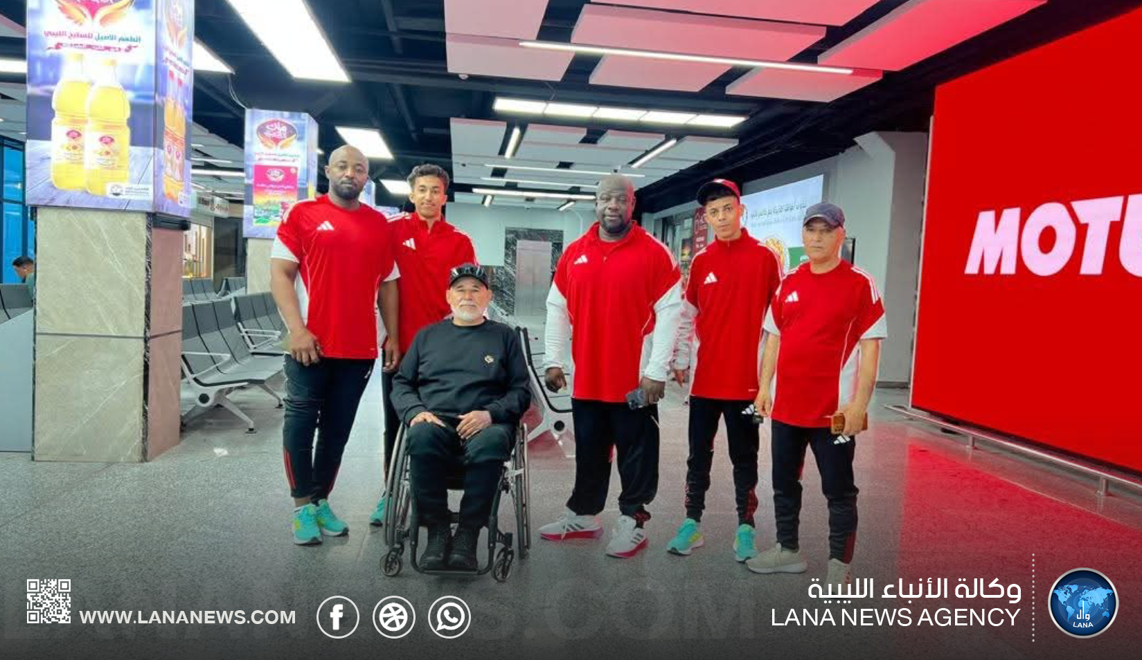 بعثة بارالمبية ليبيا إلى مراكش لتصنيف دولي مؤهل لأولمبياد 2028