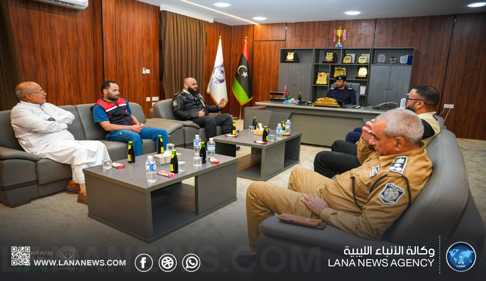 مدير التفتيش بوزارة الصحة يبحث أوضاع القطاع في الكفرة