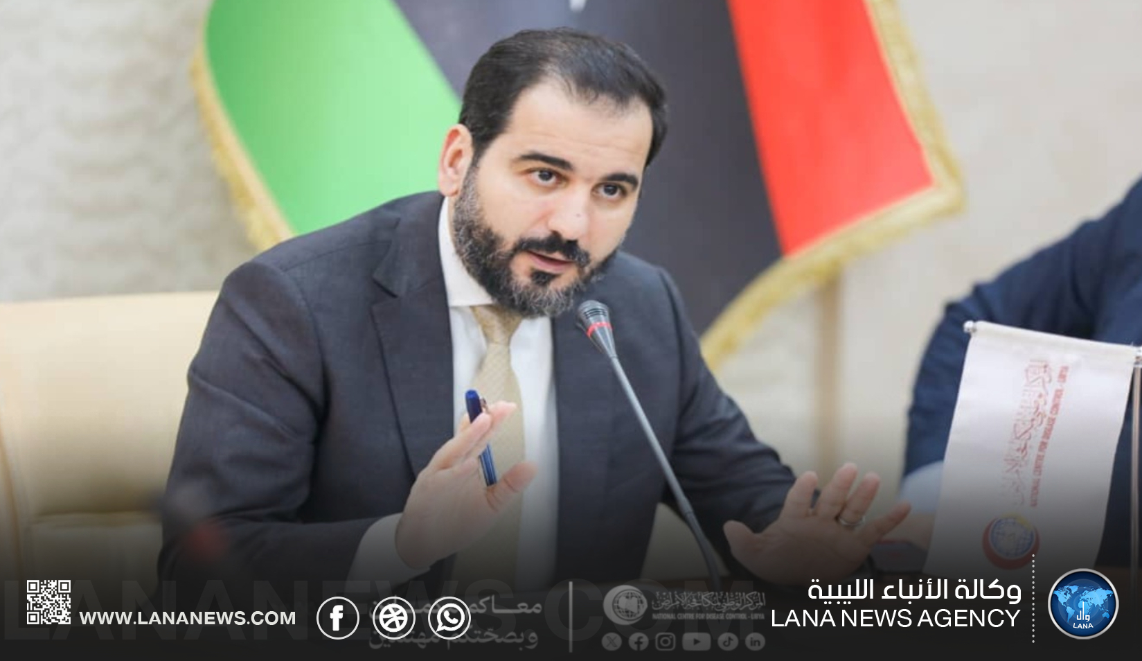 السائح يُشدّد على رفع مستوى الأداء بالمركز الوطني لمكافحة الأمراض