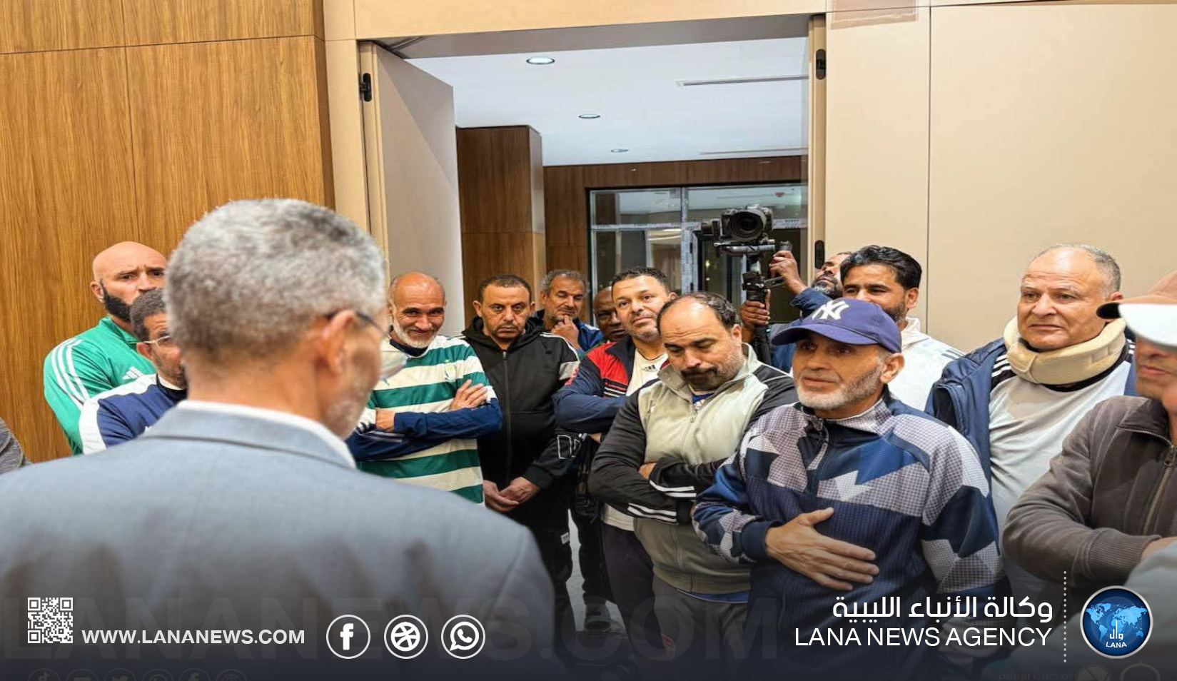 قدامى الأهلي طرابلس وسرت يطّلعون على أعمال صيانة جامعة سرت