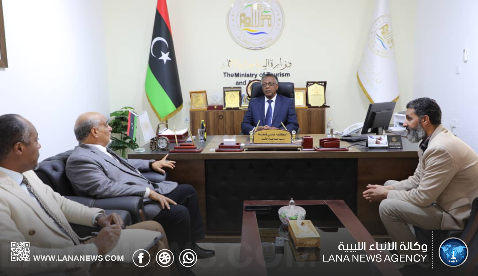 وزير السياحة يبحث احتياجات مكتب المرج ويُؤكد إحالة المشاريع للتنفيذ