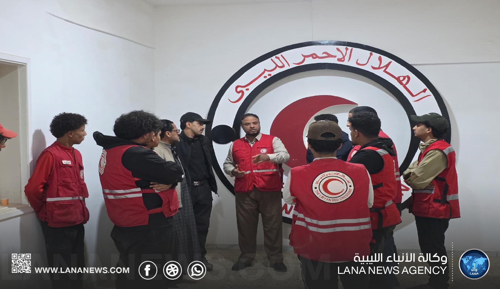 الهلال الأحمر بطبرق مستعد لمواجهة سوء الأحوال الجوية