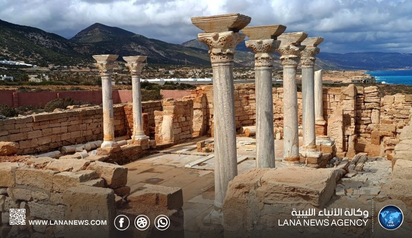 الكنيسة الغربية في لاثرون.. معلم بيزنطي يوثق تاريخ الجبل الأخضر