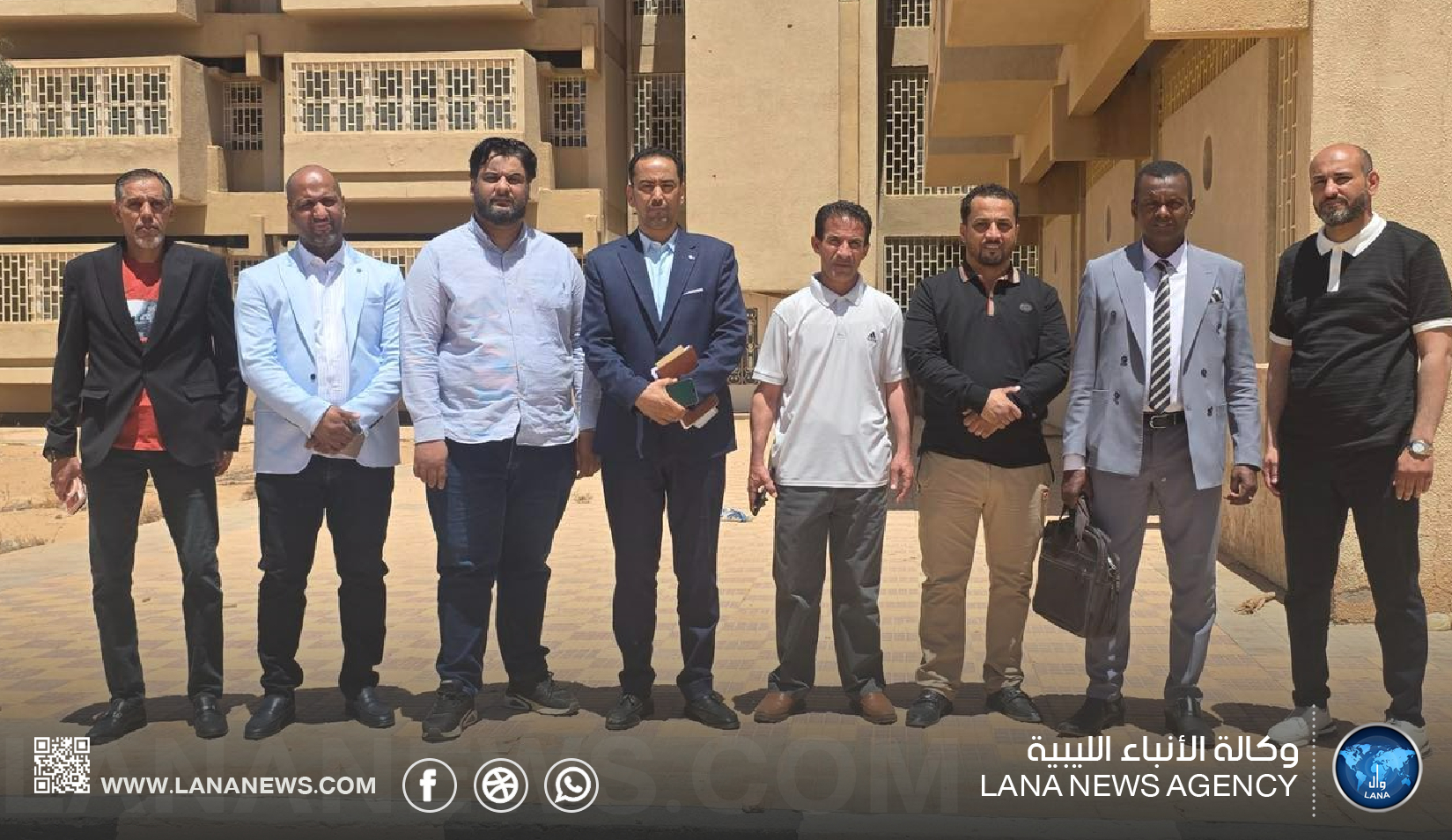 المجلس البلدي سبها يتفقد موقعًا مقترحًا لإنشاء مستشفى العيون الجديد داخل المدينة