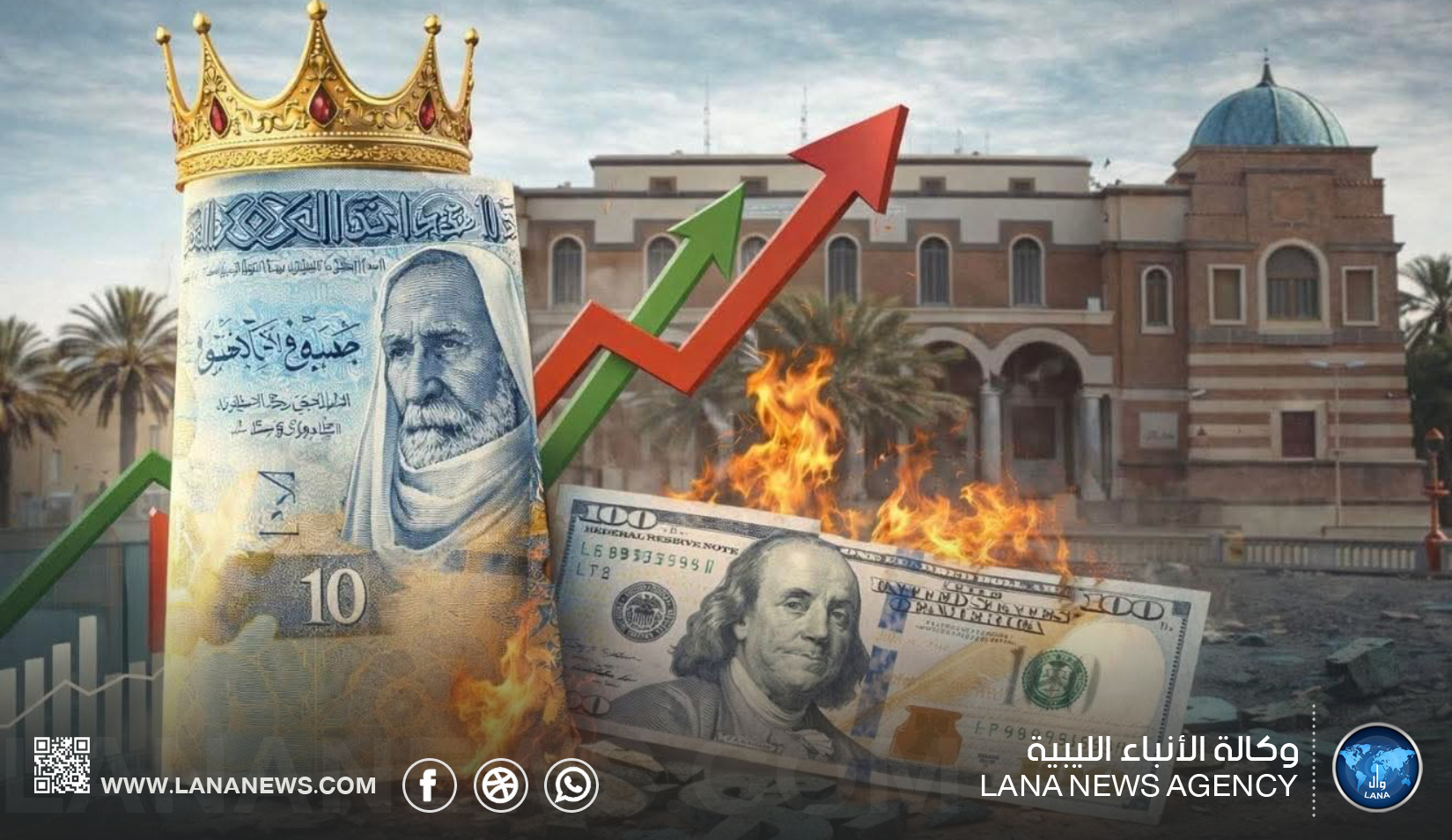 صرف الدولار نقداً.. جدل اقتصادي حول إجراءات مصرف ليبيا المركزي