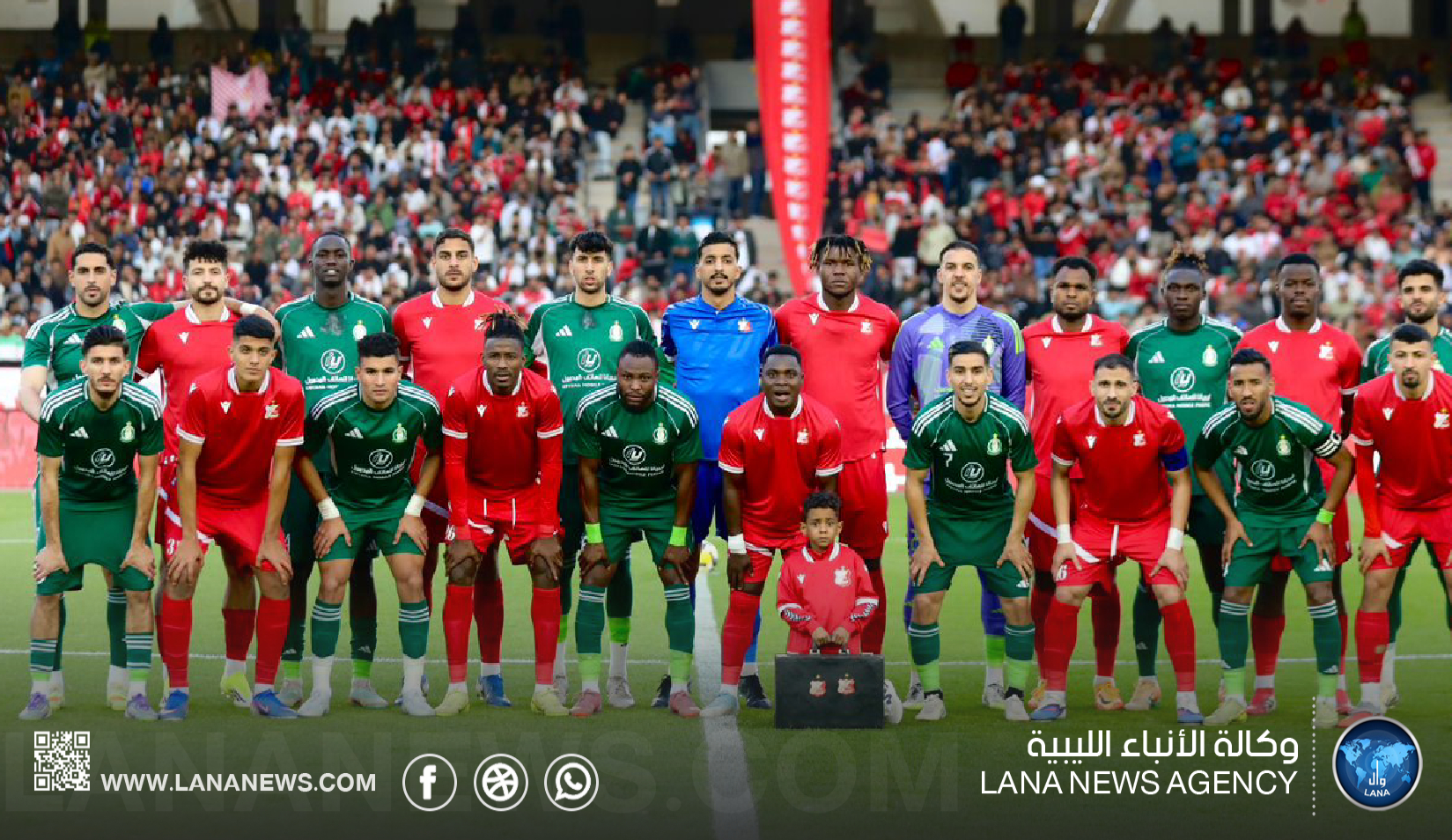 الأهلي بنغازي وطرابلس يلتقيان في مباراة ودية لتكريم خير والفلاح