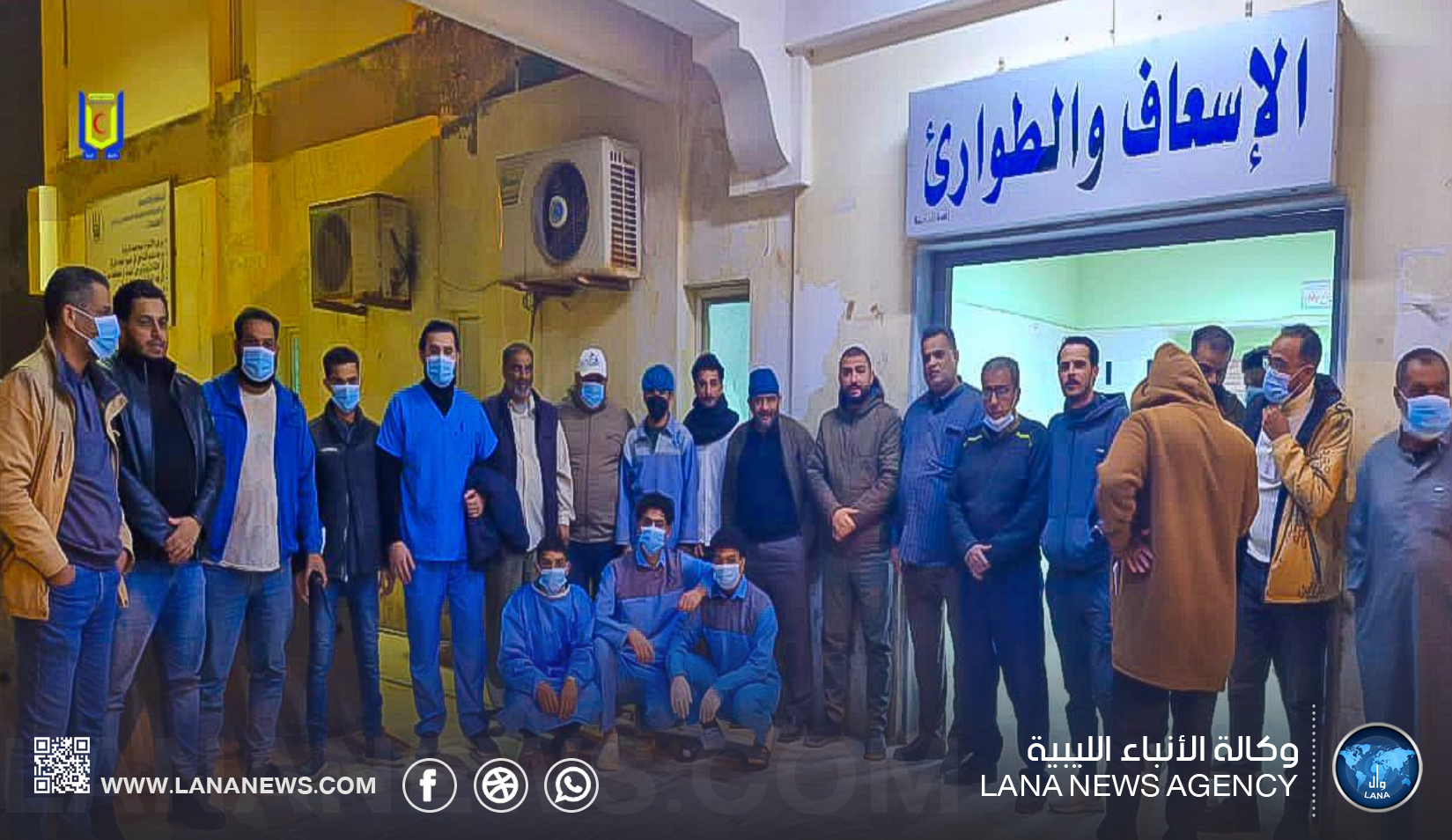 ارتفاع حالات الاختناق بطبرق وإجراءات طارئة لمواجهة العاصفة الترابية