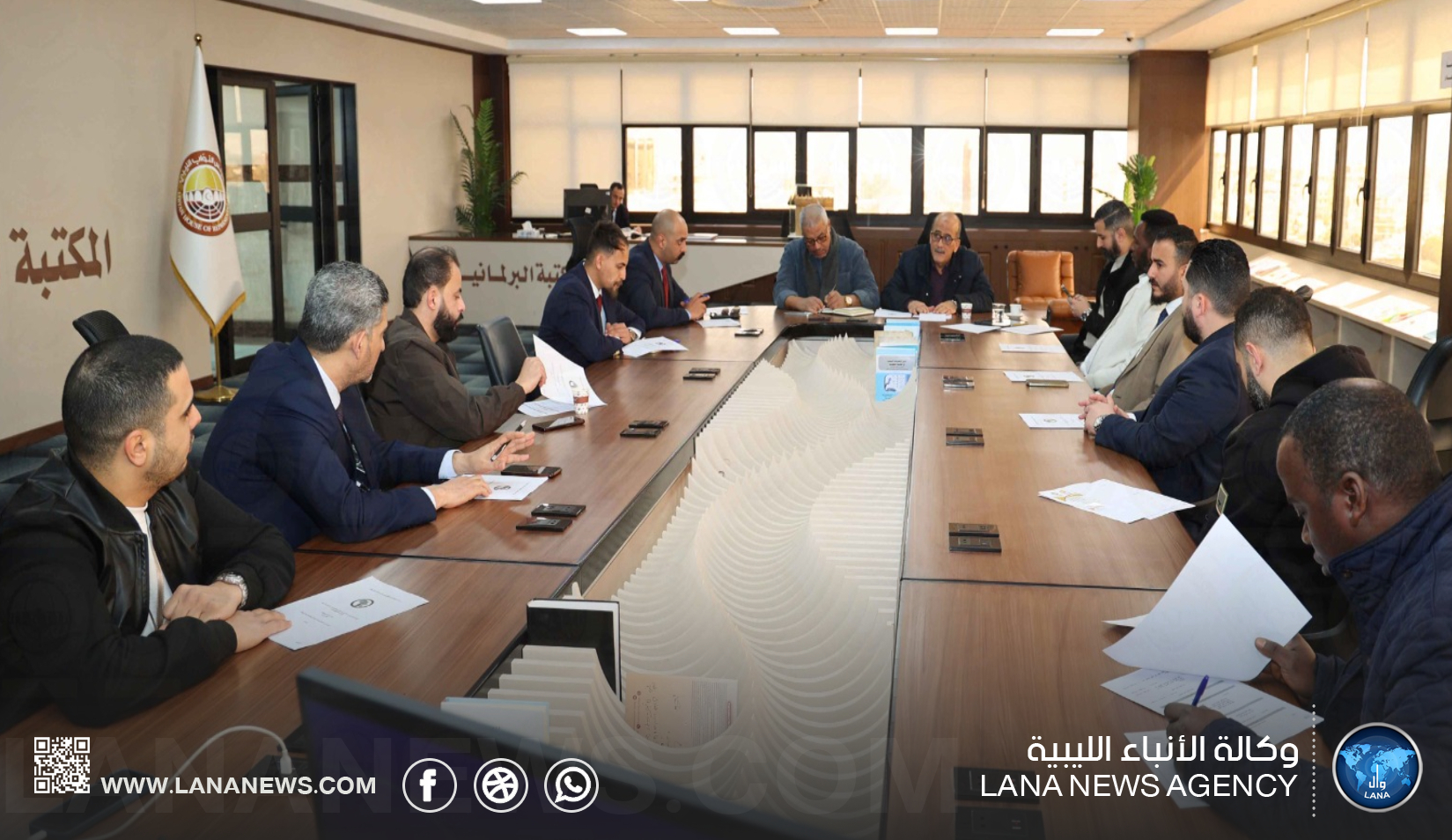 الاستعداد لاجتماع مجلس المستشارين القانونيين الإفريقي في بنغازي