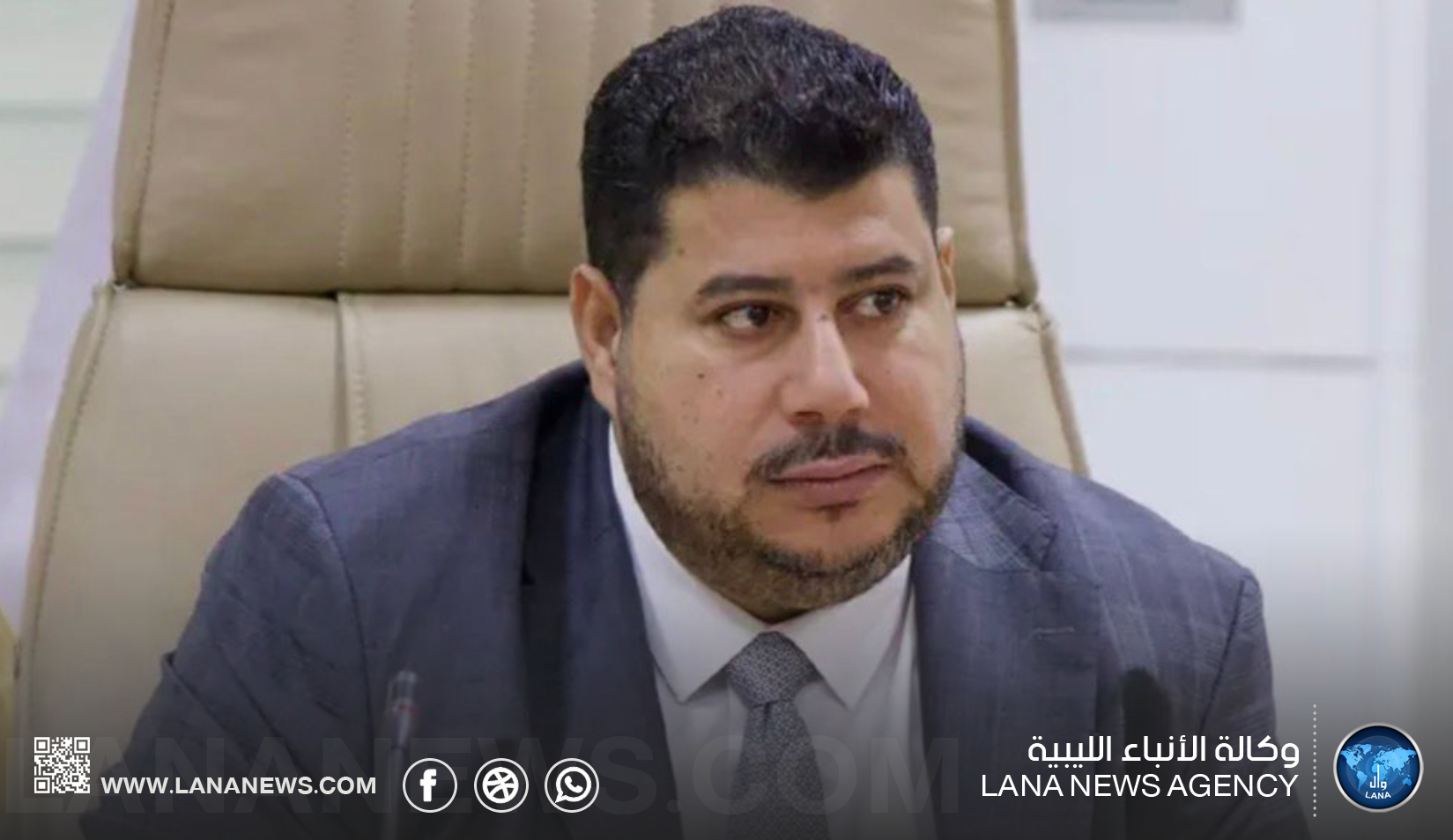 رئيس المؤسسة الوطنية للنفط يتابع أزمة الناقلة الروسية المتضررة