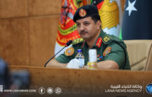 رئيس الأركان العامة يدعو لإيجاد حلول واقعية لإنهاء الأزمة الليبية