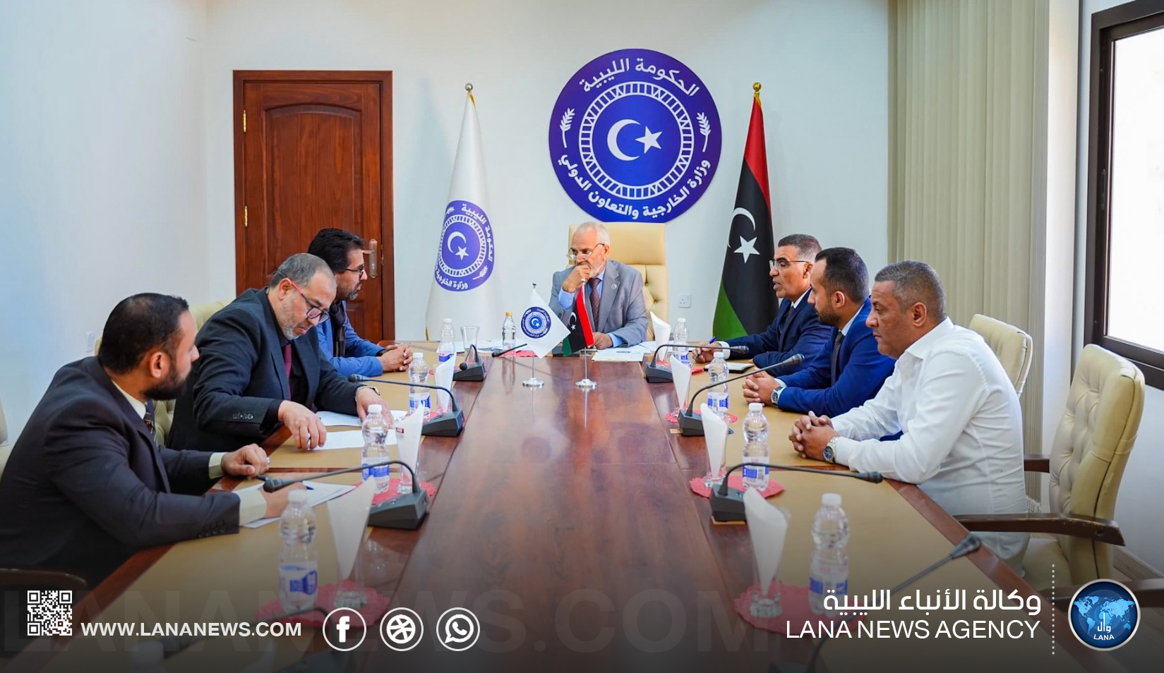 الخارجية تعزز الحوكمة وتستعرض خطة الربع الثاني
