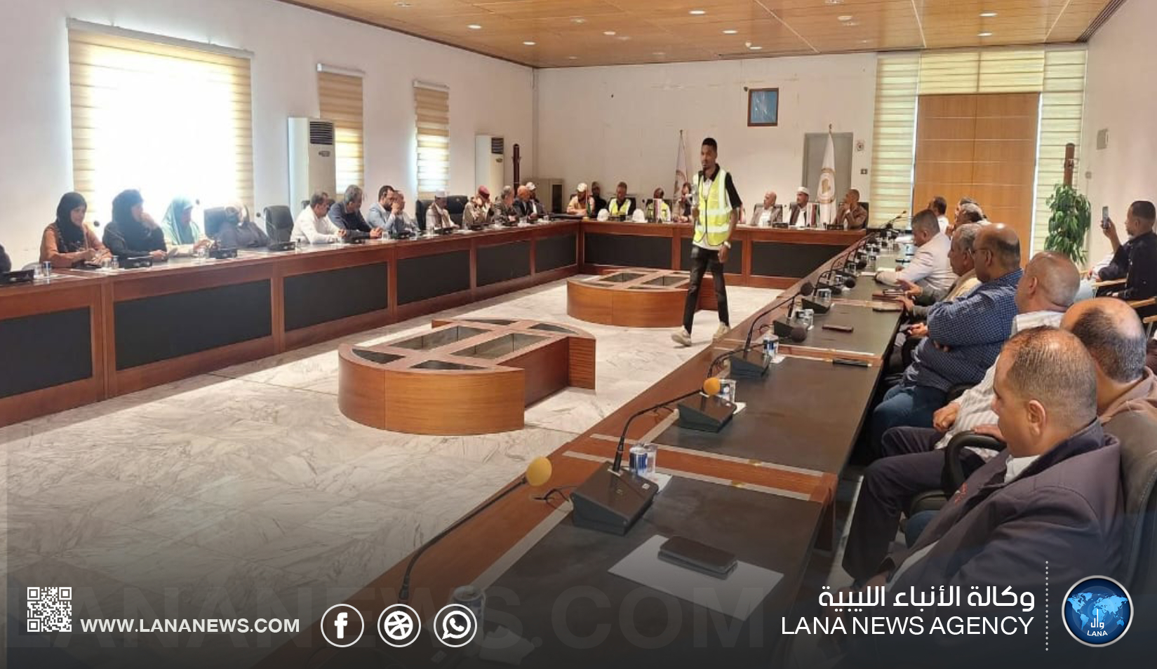 الإعلان عن مشاريع تنموية مرتقبة بقطاع الصحة والتعليم بالجفرة