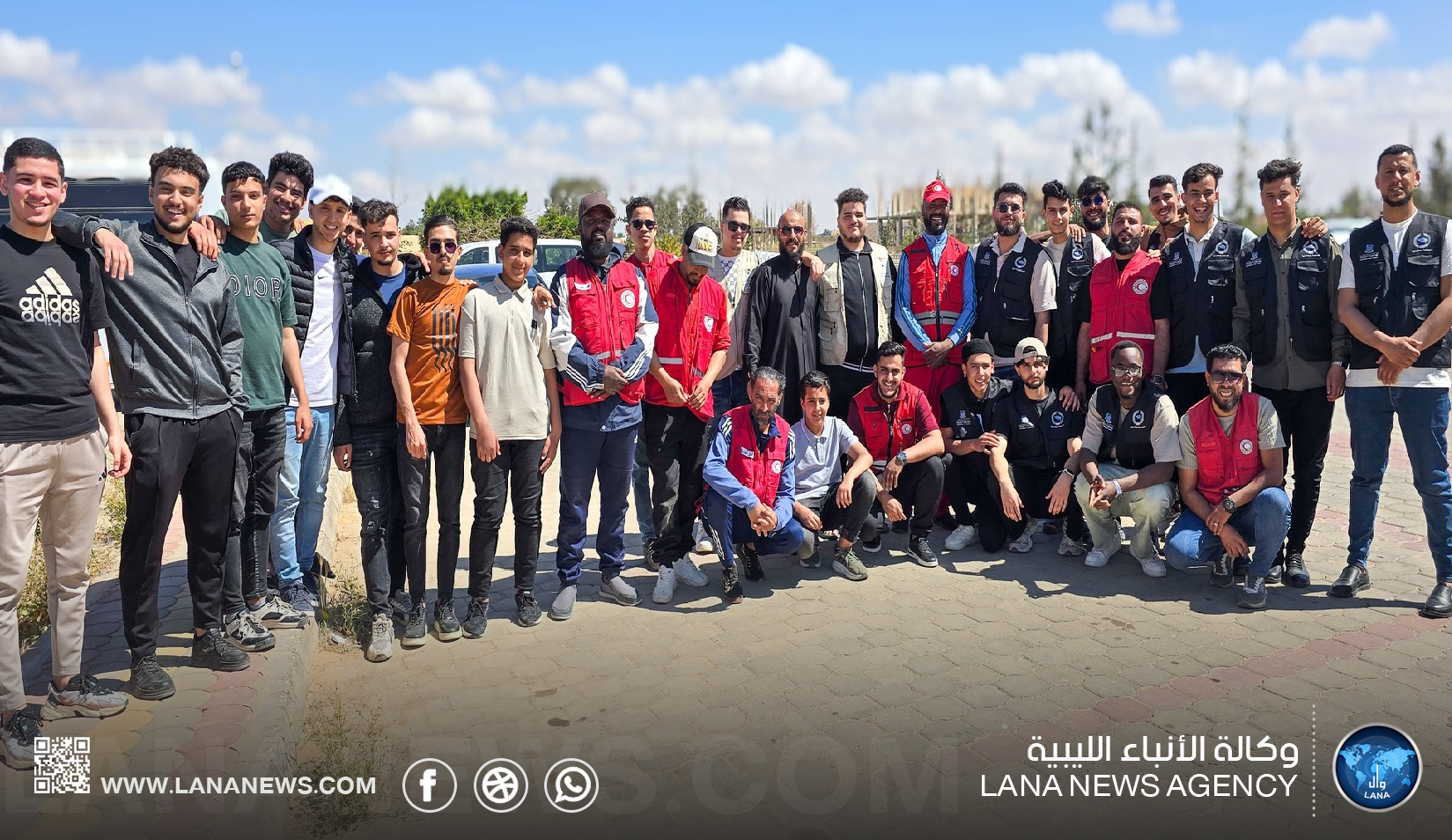 تنفيذ حملة تشجير لأكثر من ألف شجرة بجامعة الزاوية