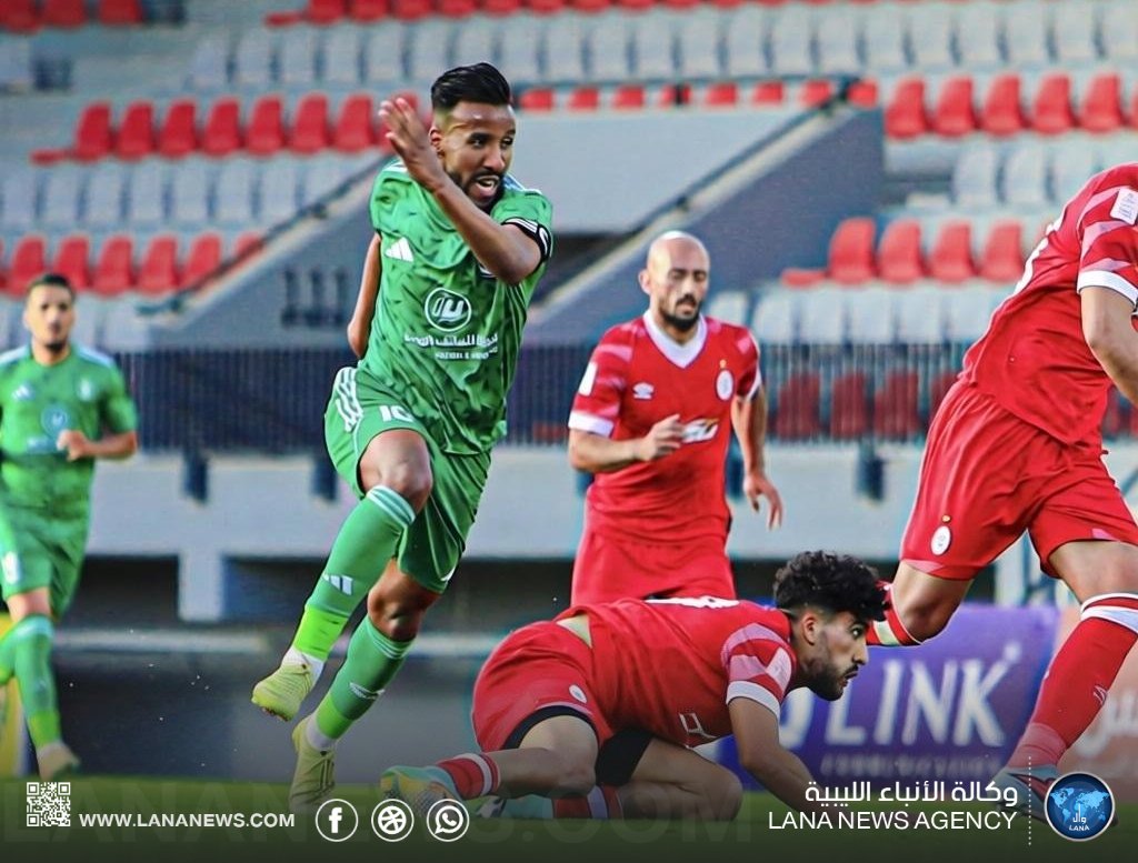 ديربي العاصمة بين الأهلي طرابلس والاتحاد في نصف نهائي كأس ليبيا