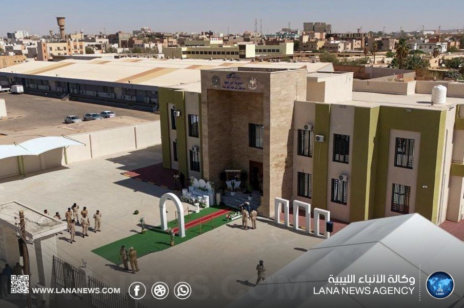  افتتاح مركزين جديدين للشرطة ببلدية سبها