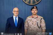 الفريق خالد حفتر يبحث مع السفير الأوروبي تعزيز التعاون المشترك